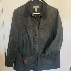 Caribbean Joe Dark Green Utility Jacket